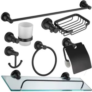 Bathroom Accessories black